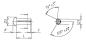 Preview: Halbrundkerbnagel DIN 1476 - 2,5 x 8 - Al